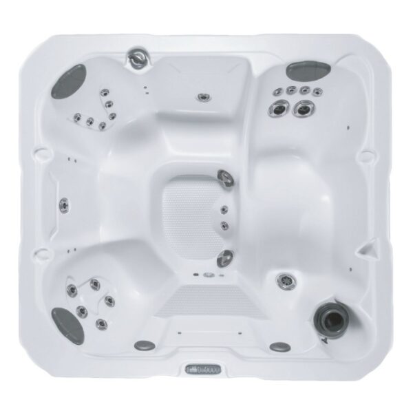 Cove hot tub model by Dimension One Spas