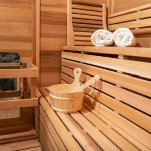 Indoor cedar saunas for sale