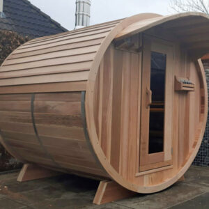 Outdoor wooden sauna for sale