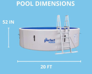 compact 20 foot portable pool with accessories for sale near me