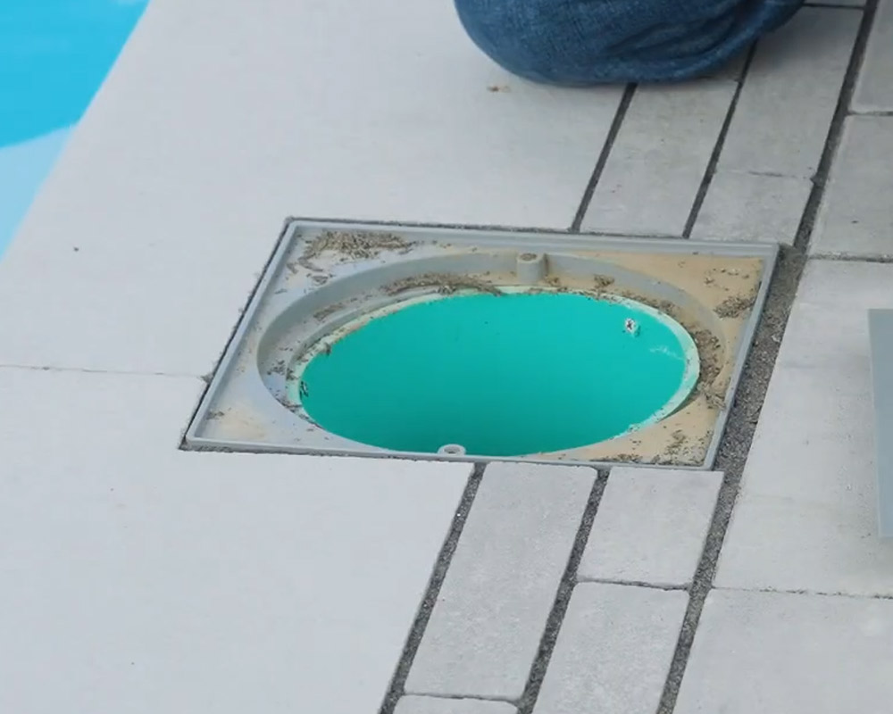 fiberglass pool dewatering port groundwater management Sonco Pools